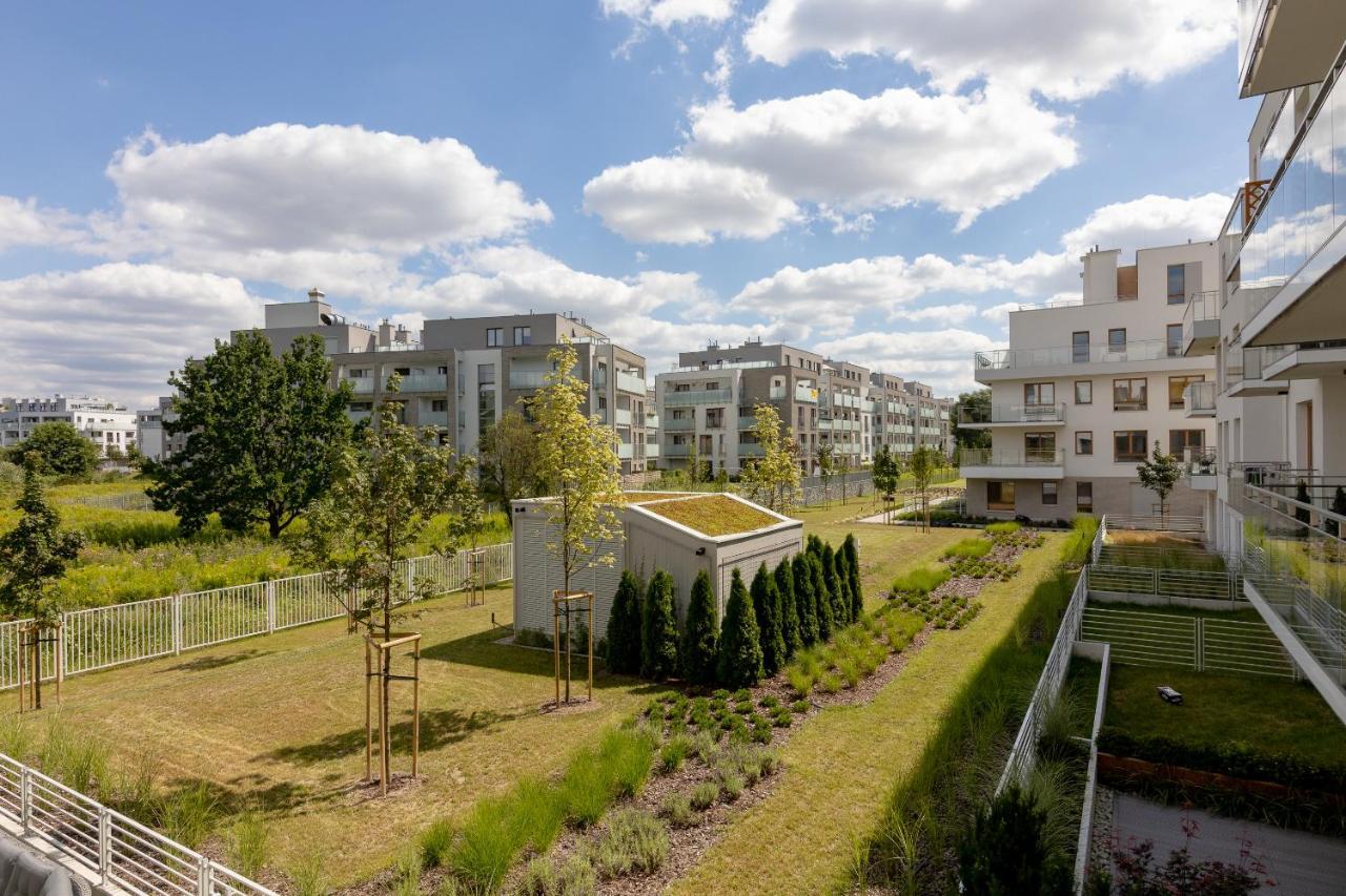 Wilanow Gardens With Balcony Apartman Varsó Kültér fotó